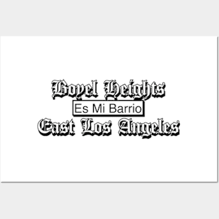 Boyle Heights es mi barrio East Los Angeles Posters and Art